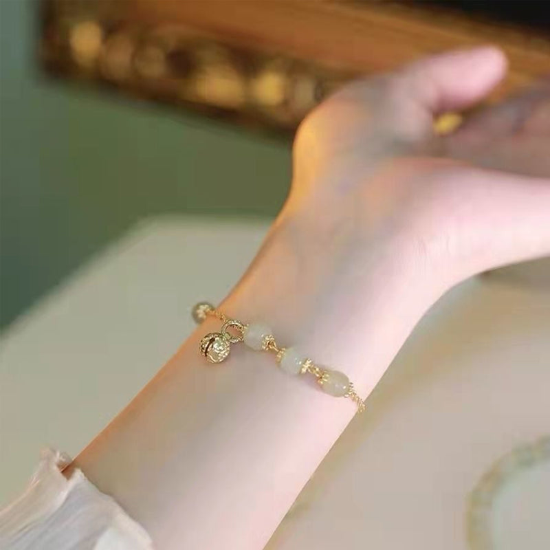 Bracelet Hetian Cloche de Jade