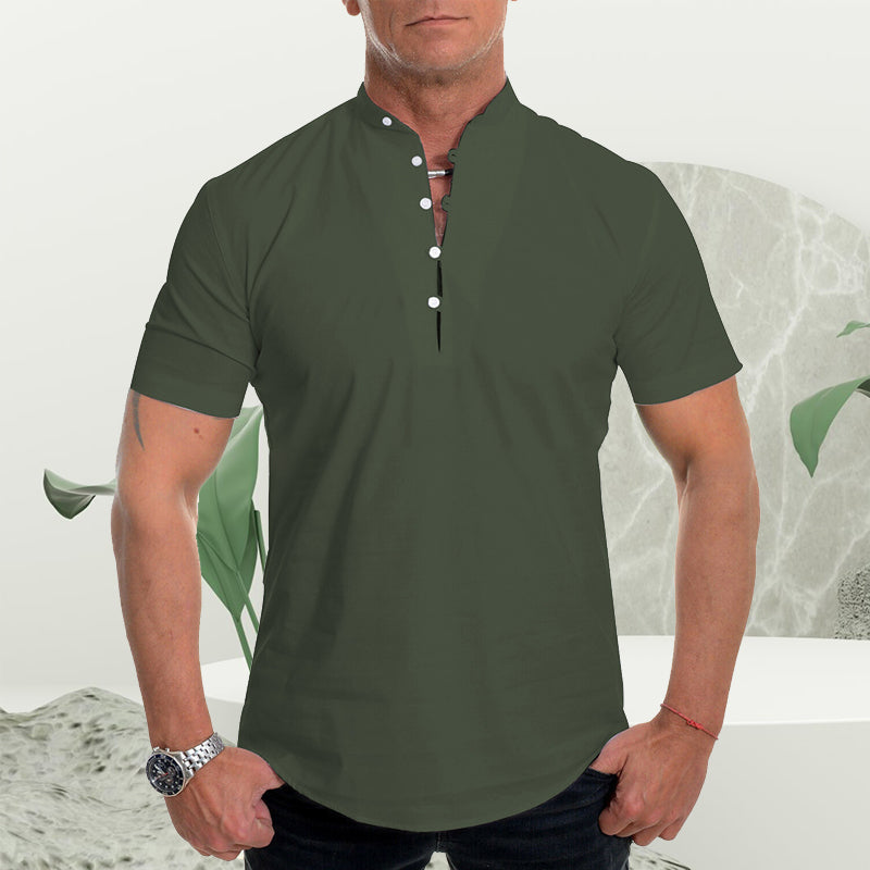 T-shirt décontracté à manches courtes ultra-léger pour hommes