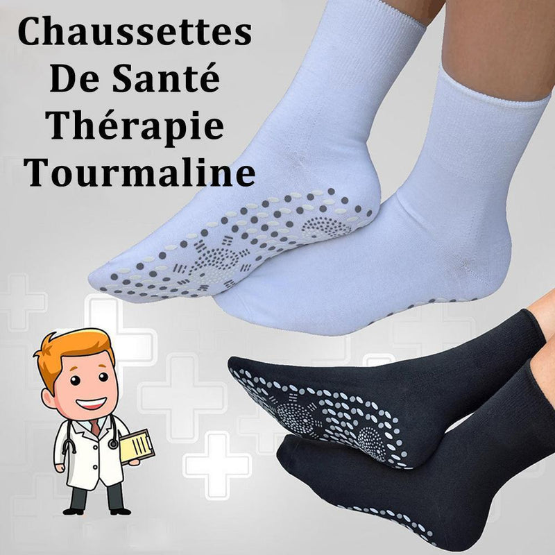 Chaussettes de Thérapie de Tourmaline