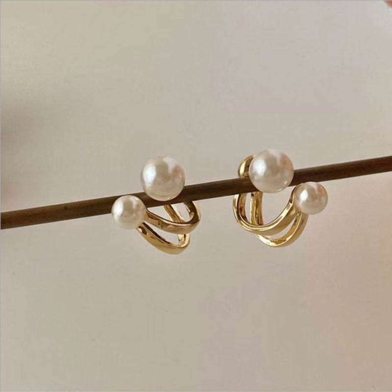 Boucles d'Oreilles Perles Classiques