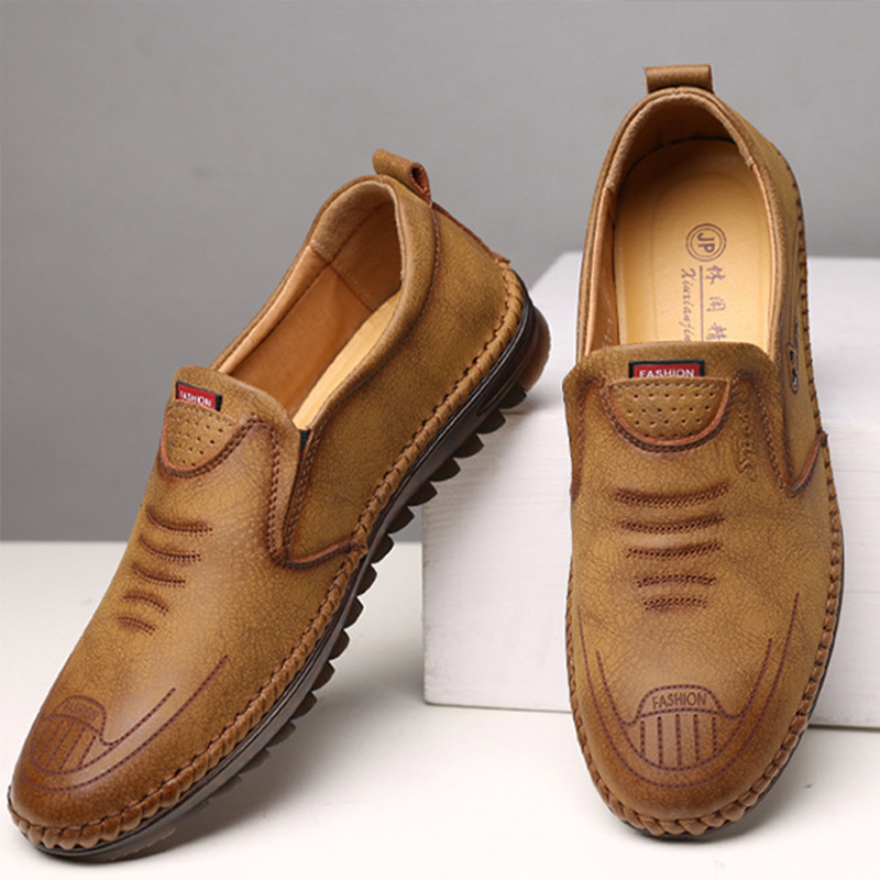 Chaussures pour hommes au tendon de gluten doux